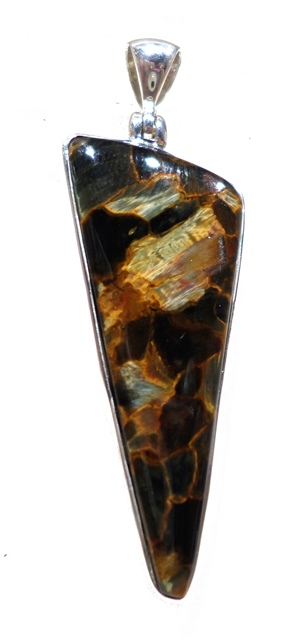 pietersite pendant